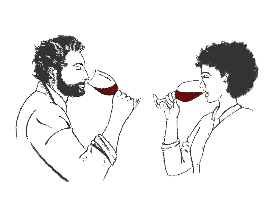 Wine tasters.